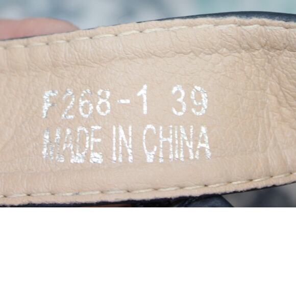 Siketu Bohemian Sandals Blue Strap with Stones Size‎ 39 Womens 8.5 - Picture 8 of 8